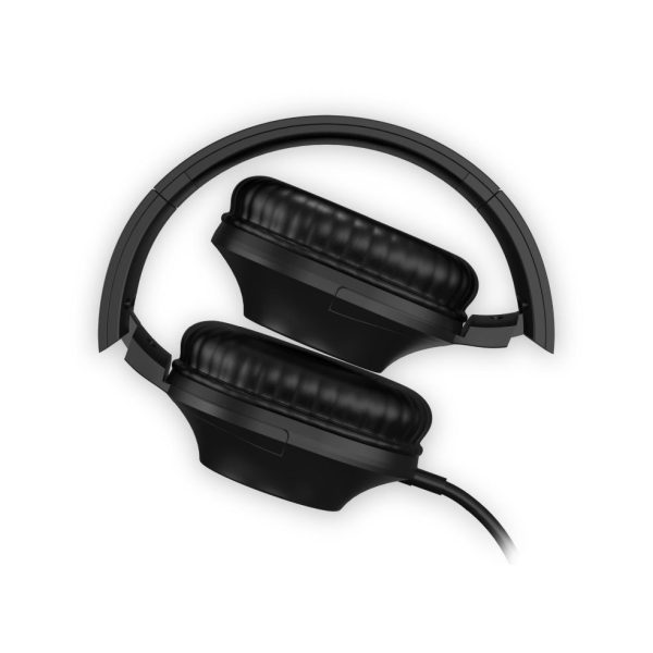 Qware wired foldable headphone-BL - Afbeelding 3
