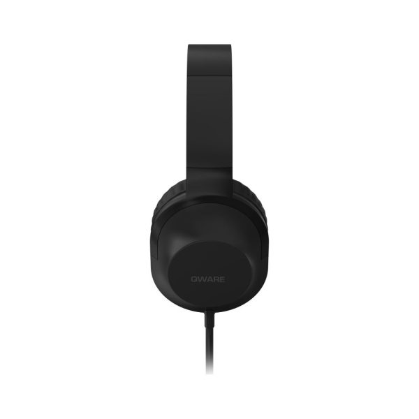 Qware wired foldable headphone-BL - Afbeelding 4
