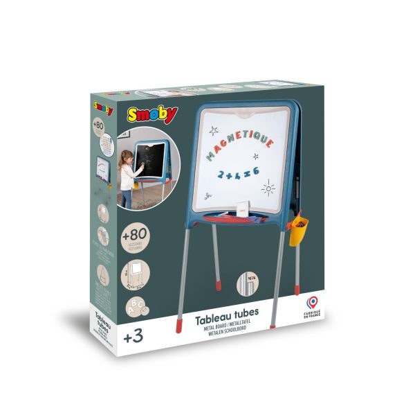 Metalen Krijt- en magneetbord - Afbeelding 2