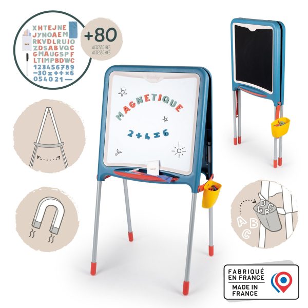 Metalen Krijt- en magneetbord - Afbeelding 3