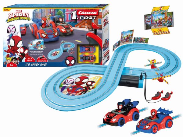 Mijn eerste racebaan Spidey - 2,4 m. 3+. 4xLR14 Excl. 34663049 - Afbeelding 5