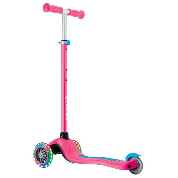 Globber - Primo Plus Lights - fuchsia. 3+ - Afbeelding 3