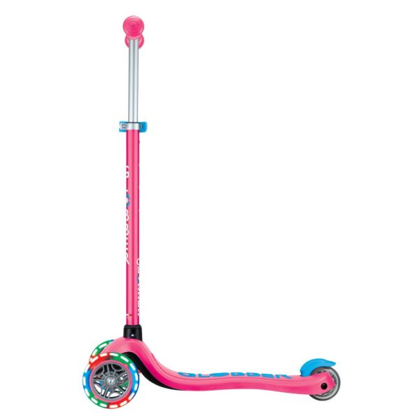 Globber - Primo Plus Lights - fuchsia. 3+ - Afbeelding 4