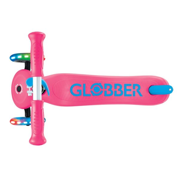 Globber - Primo Plus Lights - fuchsia. 3+ - Afbeelding 5