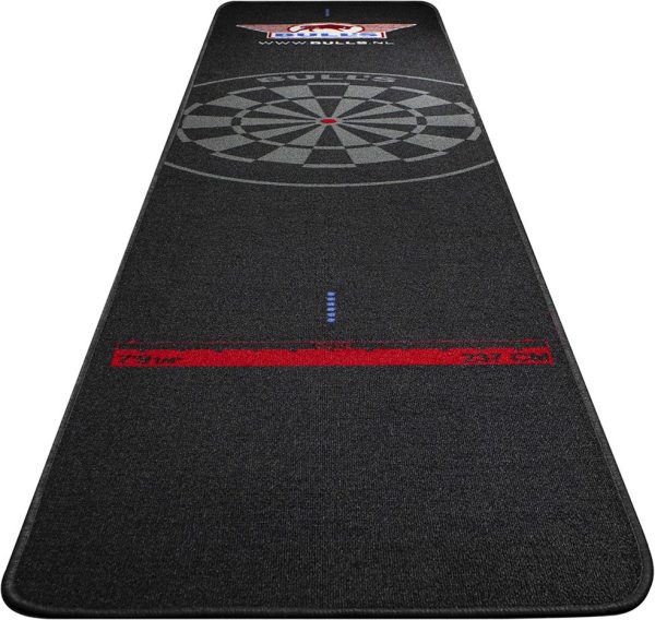 Bull's Carpet Dartmat 65x300 cm - Black/Black. BU-67833 - Afbeelding 3