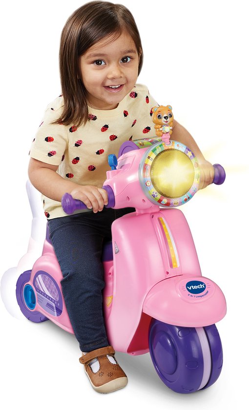 VTech 3 In 1 Loopscooter roze - Afbeelding 3