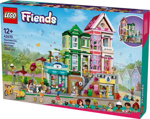 LEGO Friends - Heartlake City appartementen met winkels - Afbeelding 6