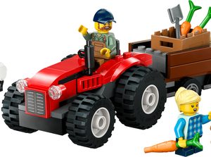 LEGO City – Rode tractor met aanhanger