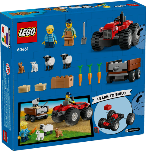 LEGO City - Rode tractor met aanhanger - Afbeelding 8