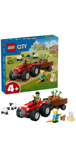 LEGO City - Rode tractor met aanhanger - Afbeelding 10