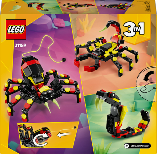 LEGO Creator - Wilde dieren: spannende spin - Afbeelding 4
