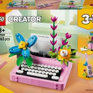 LEGO Creator – Typemachine met bloemen