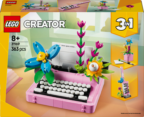 LEGO Creator - Typemachine met bloemen