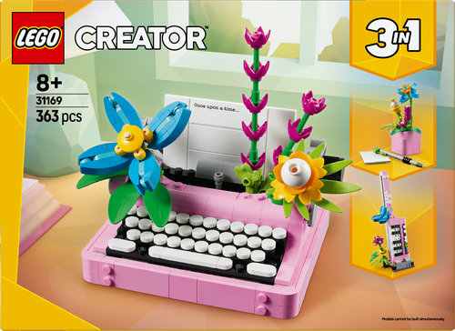LEGO Creator - Typemachine met bloemen - Afbeelding 7