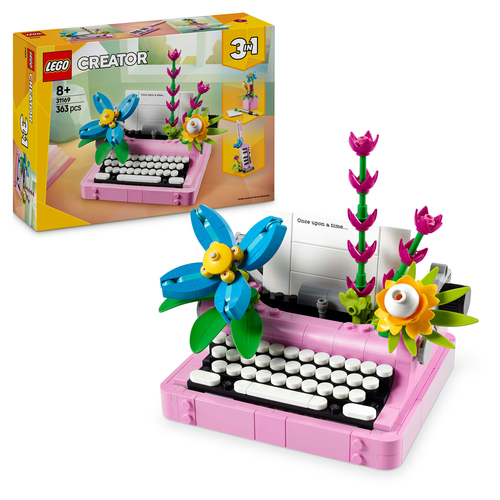 LEGO Creator - Typemachine met bloemen - Afbeelding 9