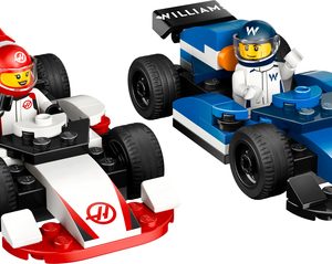 LEGO City – F1 Williams Racing en Haas F1 racewagens