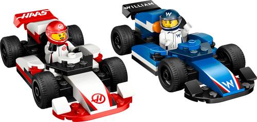 LEGO City - F1 Williams Racing en Haas F1 racewagens - Afbeelding 2