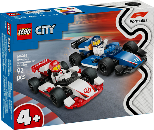 LEGO City - F1 Williams Racing en Haas F1 racewagens - Afbeelding 5