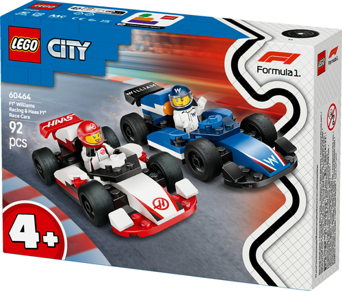LEGO City - F1 Williams Racing en Haas F1 racewagens - Afbeelding 6
