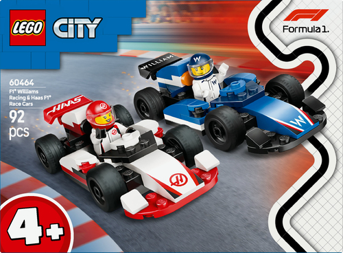 LEGO City - F1 Williams Racing en Haas F1 racewagens - Afbeelding 7