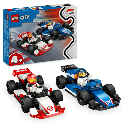 LEGO City - F1 Williams Racing en Haas F1 racewagens - Afbeelding 10