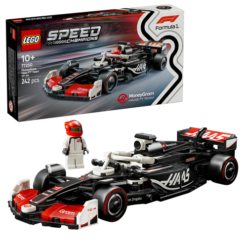LEGO Speed Champions - MoneyGram Haas F1 Team VF-24 racewagen - Afbeelding 9