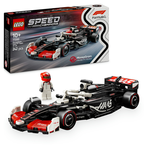 LEGO Speed Champions - MoneyGram Haas F1 Team VF-24 racewagen - Afbeelding 10