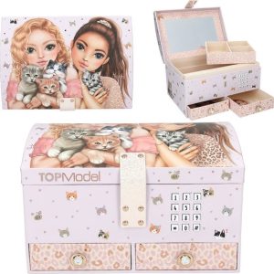 TOPModel grote sieradendoos met code en geluid