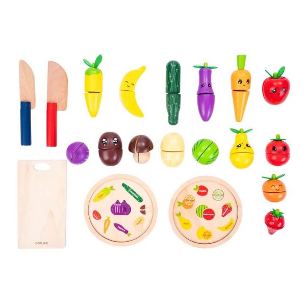 Snijset (hout) - Groente & fruit - Afbeelding 2