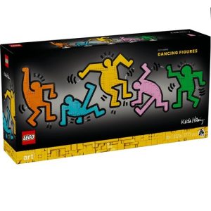 LEGO Art – Keith Haring-Dansende figuren