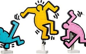 LEGO Art – Keith Haring-Dansende figuren
