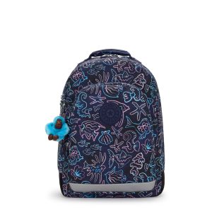 Kipling Rugzak Class Room – Disco Fish