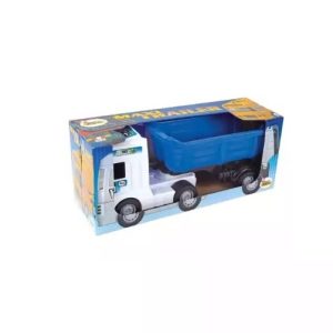 Vrachtwagen met container