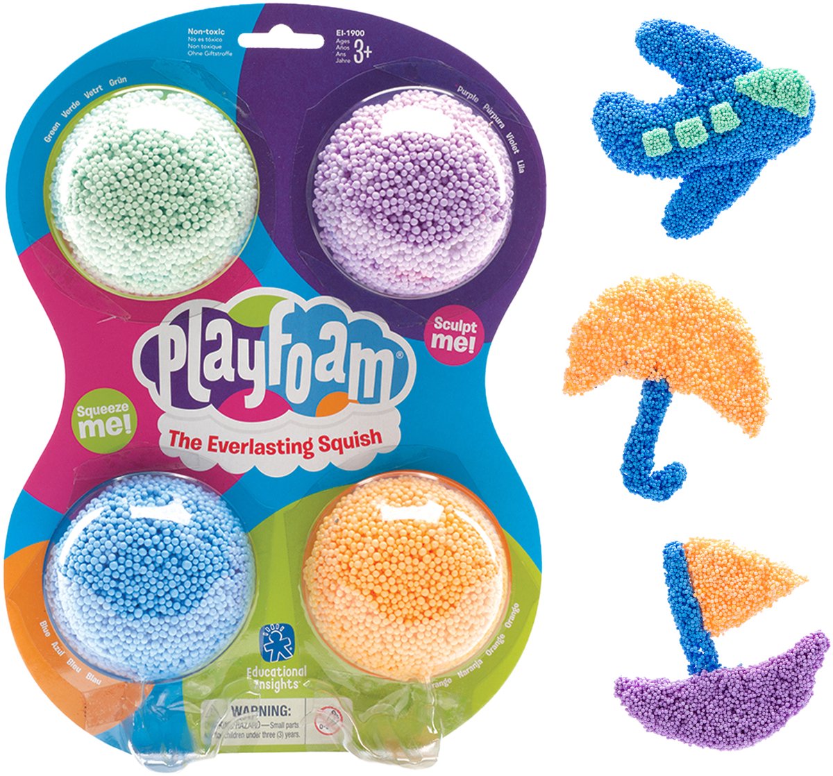 Learning Resources - Playfoam Original (4delig) - Afbeelding 4