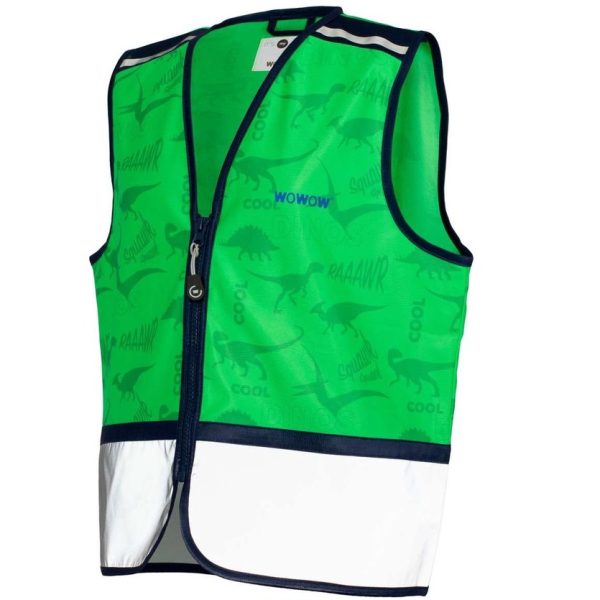 WOWOW Fluovest Zippy Jacket - Green - L