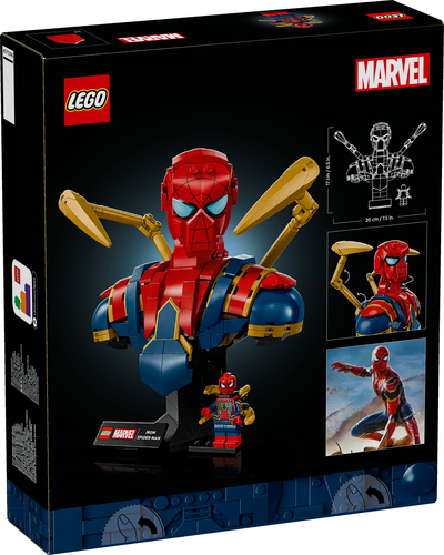 LEGO Marvel - Iron Spider-Man buste - Afbeelding 8