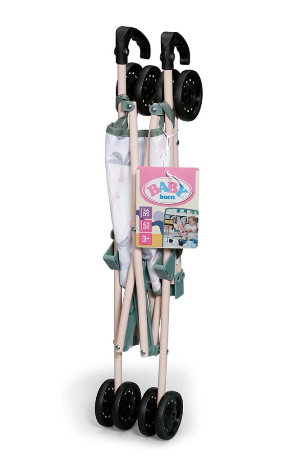 Baby born opvouwbare buggy (Jungle) - Afbeelding 5