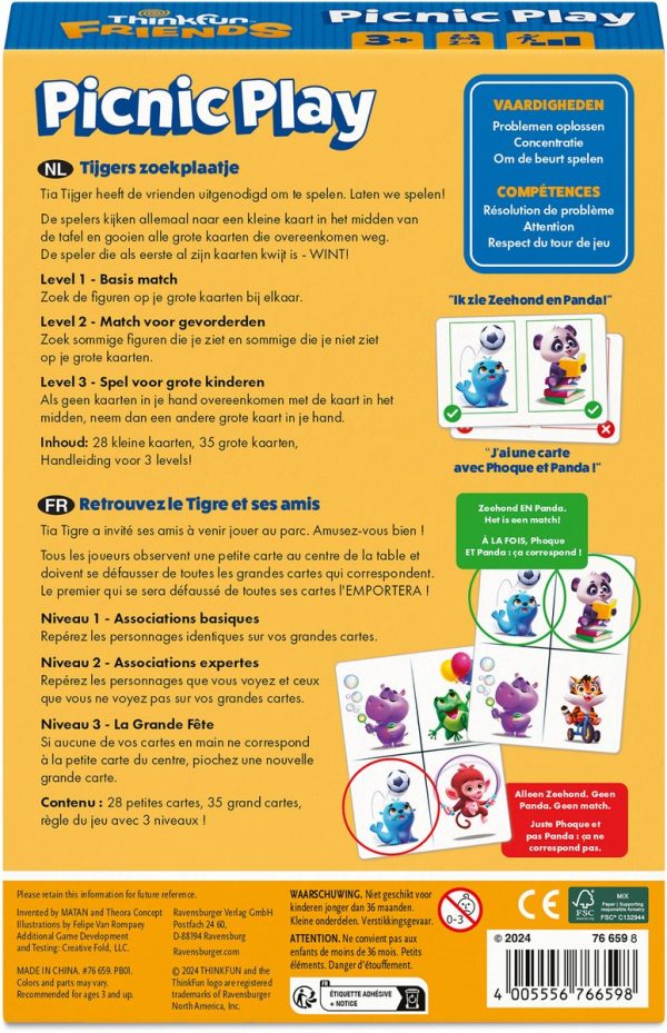 ThinkFun Friends: Picnic Play - Afbeelding 3