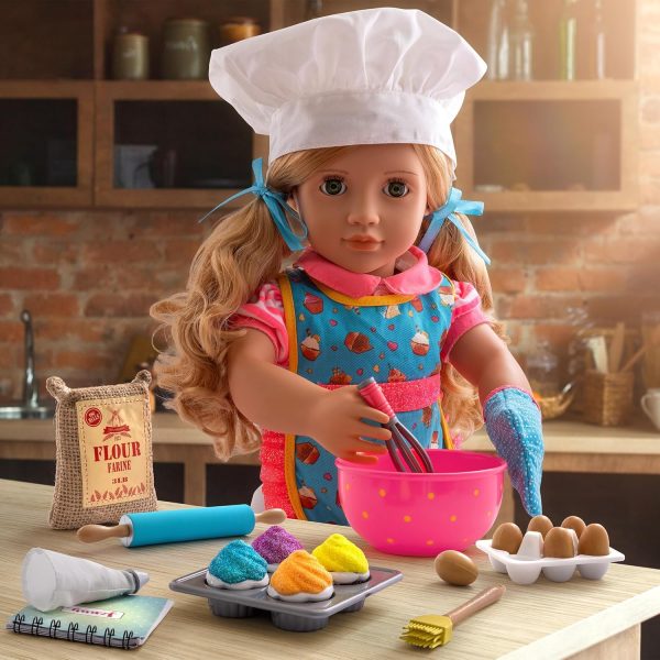 Pop Deluxe Jenny z/boek 45cm - Afbeelding 4
