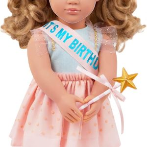Verjaardagspop activiteiten Romy m/acc. 45cm
