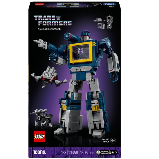 LEGO Icons - Transformers: Soundwave