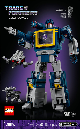 LEGO Icons - Transformers: Soundwave - Afbeelding 7