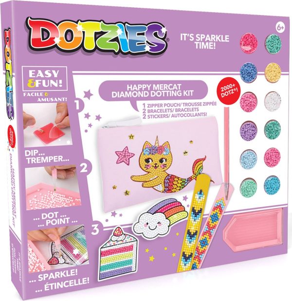 Diamond Dotz - Dotzies Mercat - Zeemeerminkat