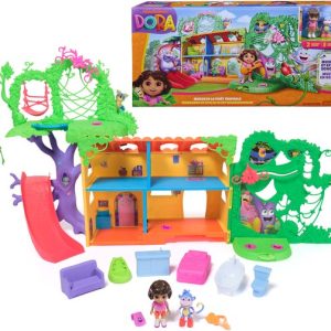 Dora – Boomhuis speelset