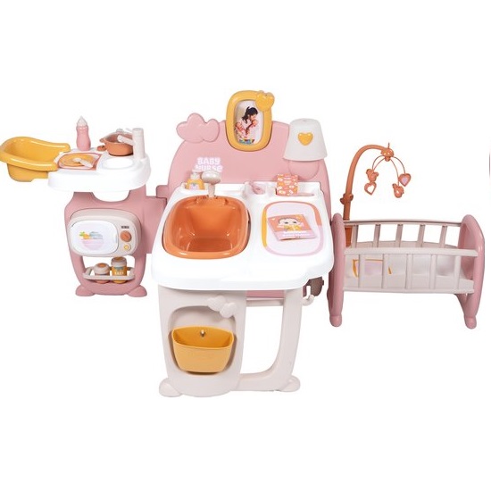 Baby Nurse Groot Verzorgingsspeelset Met 23 Accessoires