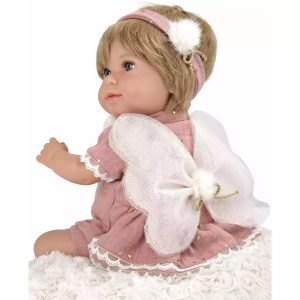 Arias – Pop Sora Roze Met Vleugels En Kussen 35cm