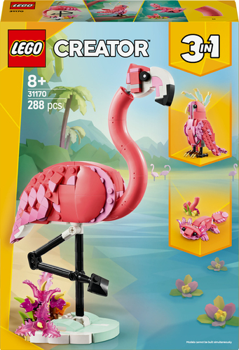 LEGO Creator Wilde Dieren: Roze Flamingo