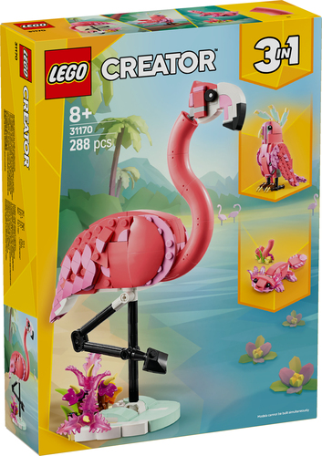 LEGO Creator Wilde Dieren: Roze Flamingo - Afbeelding 5