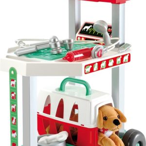 Ecoiffier Dierenkliniek trolley