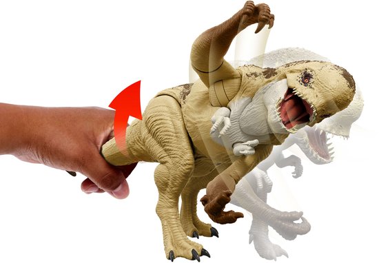 Jurassic World - Rumble N Rampage Distortus Rex Dinosaurusfiguur - Afbeelding 2
